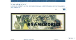 Desktop Screenshot of bgwmemories.com